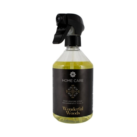 Diffuseur de parfum en spray Home Care (ambiance et tissus) - «Wonderful Woods » - 500 ml (PHC21)